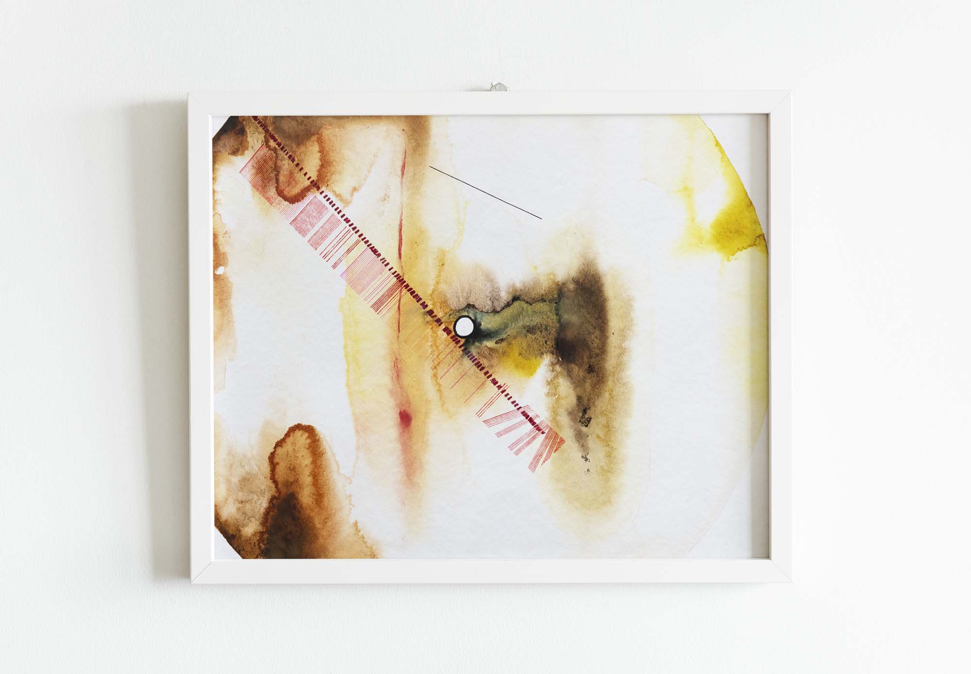 Grafik - Serie Kompositionen - K XXI - 40 x 30 cm
