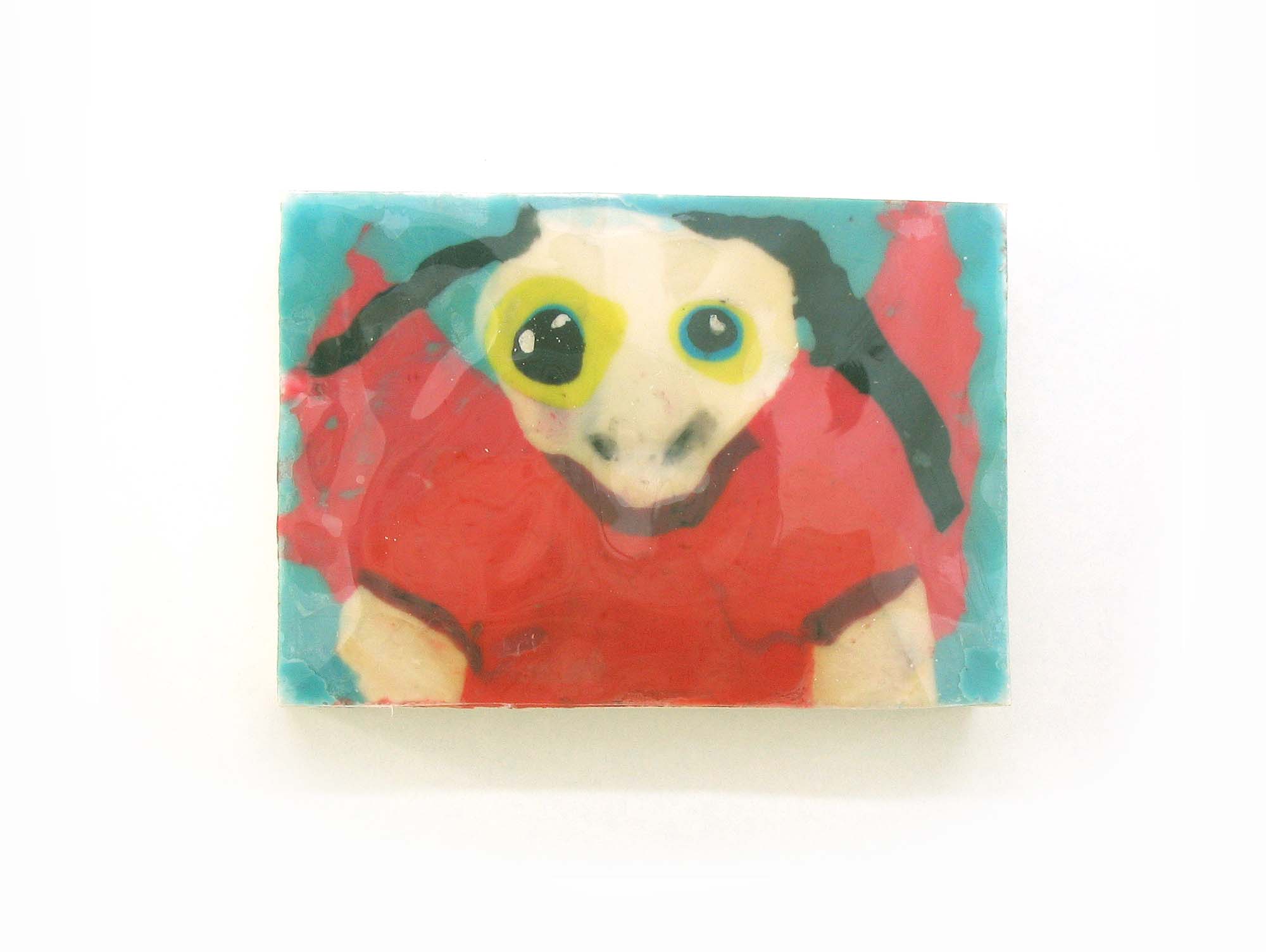 Objekt - Serie Quetschobjekte - Ameisenquetschengel - 5,2 x 7,5 x 1,6 cm