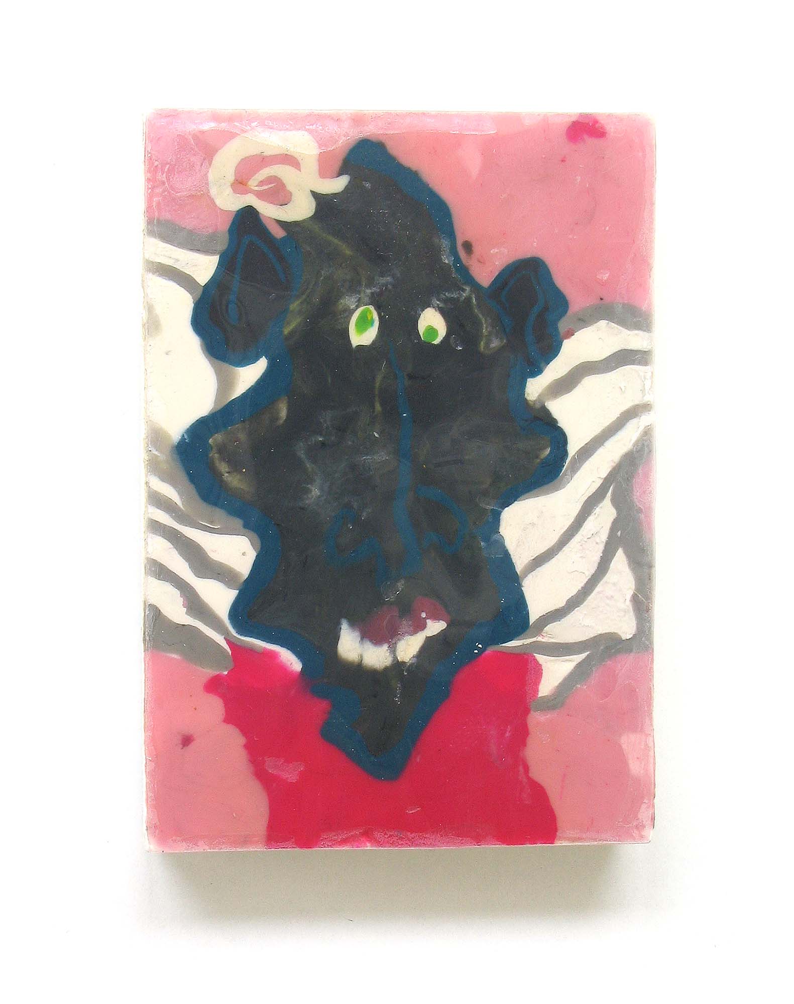 Objekt - Serie Quetschobjekte - Quetschengel Karl - 5,2 x 7,5 x 1,6 cm