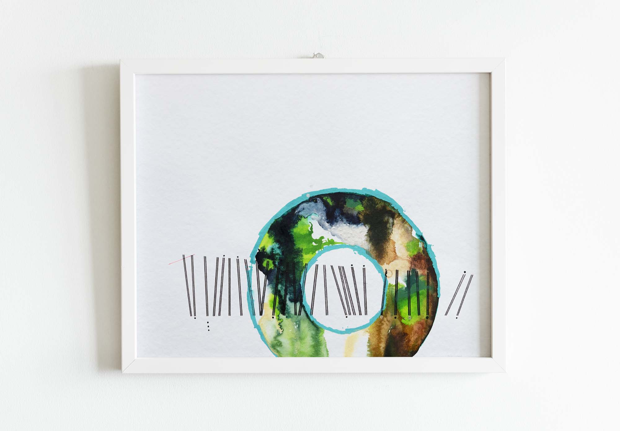 Grafik - Serie Kompositionen - K XX - 40 x 30 cm